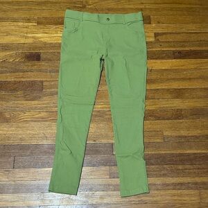 Amaryllis Women’s Green Skinny Pants/Jeans, Sz Large